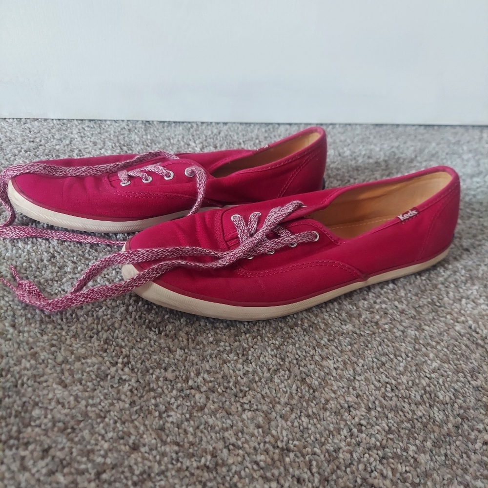 Keds Pink Sneakers Low-Top Canvas